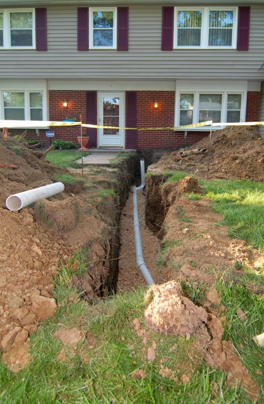 Drain Line Replacement detail